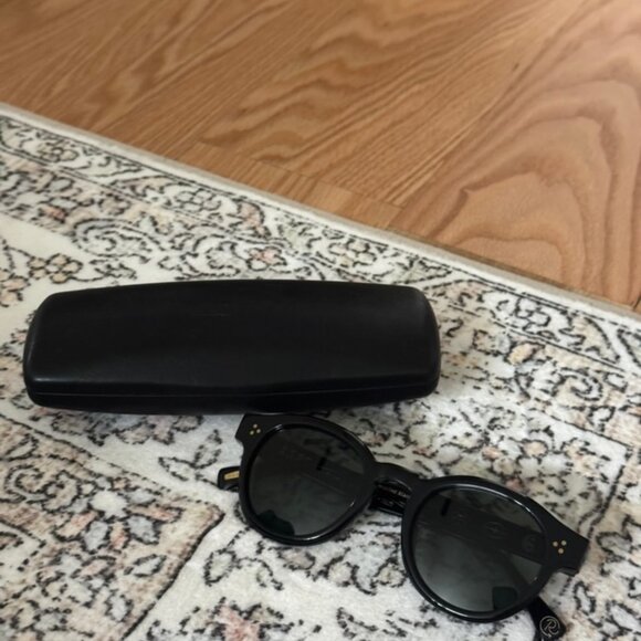 Raen Zafrique Zelti- Recycled Black/ Green Polarized Sunglasses main image 7
